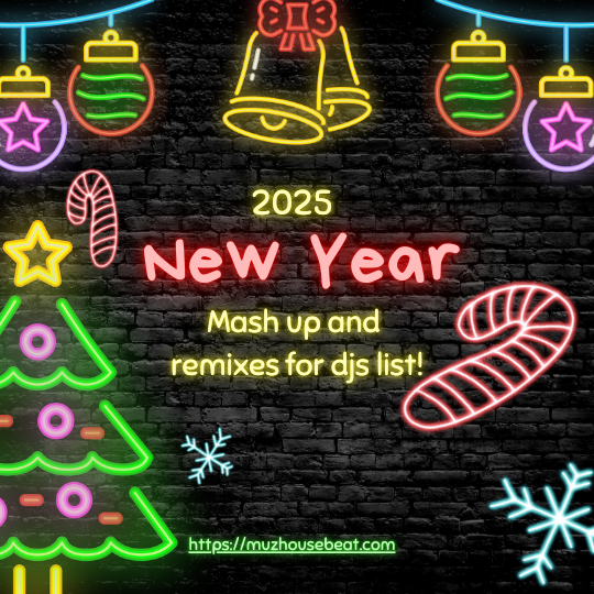 New Year 2025 Mash up and remixes for djs list